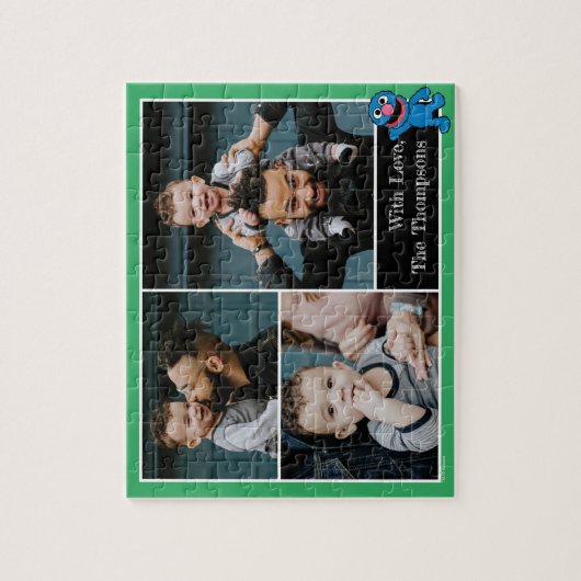 Grover Baby Foto Puzzel (Verticaal)