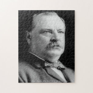 Grover Cleveland 22e president van Amerika. Legpuzzel