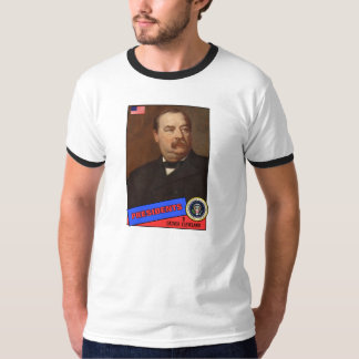 Grover Cleveland-honkbalkaart T-shirt