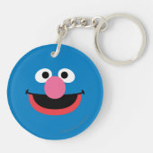 Grover Face Art Sleutelhanger (Achterkant)