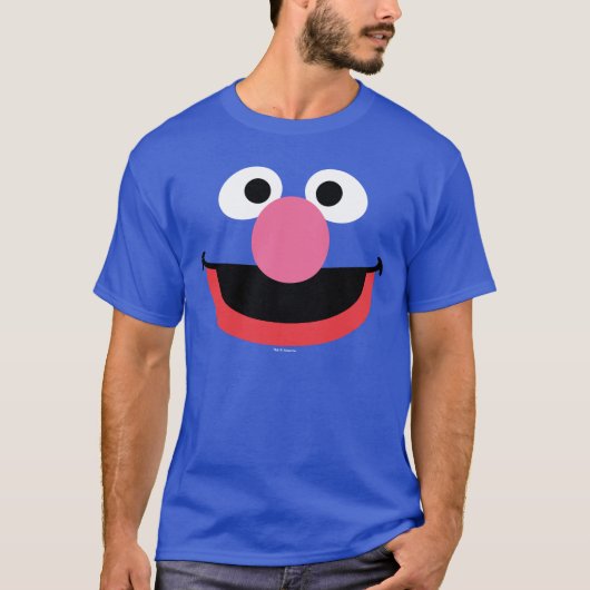 Grover Face Art T-shirt (Voorkant)