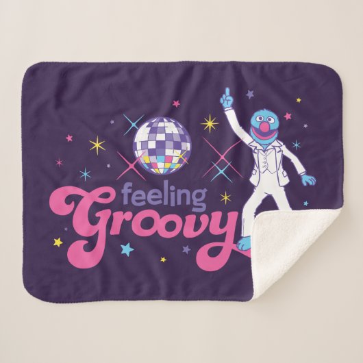 Grover | Feeling Groovy Sherpa Deken (Voorkant (horizontaal))