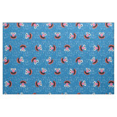 Grover Furry Face Pattern Stof (Fat Quarter)