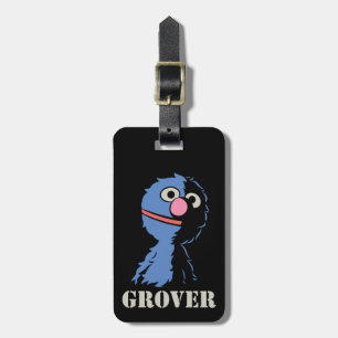 Grover Half Bagagelabel