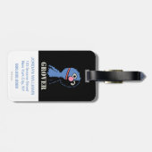 Grover Half Bagagelabel (Achterkant horizontaal)