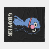Grover Half Fleece Deken (Voorkant (Horizontaal))