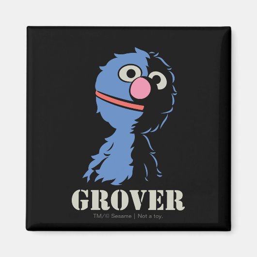 Grover Half Magneet (Voorkant)