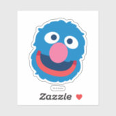 Grover Head Sticker (Vel)
