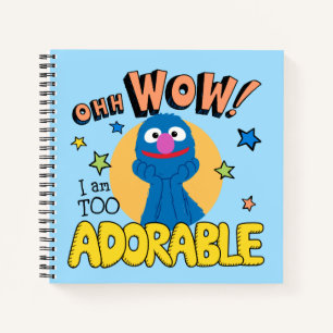 Grover Ik ben te Schattig Notitieboek