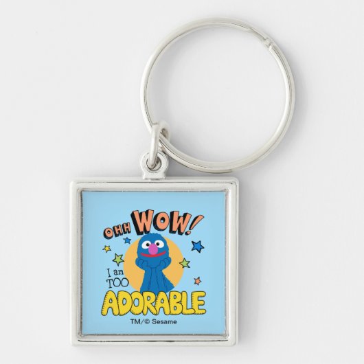 Grover | Ik ben te Schattig Sleutelhanger (Voorkant)
