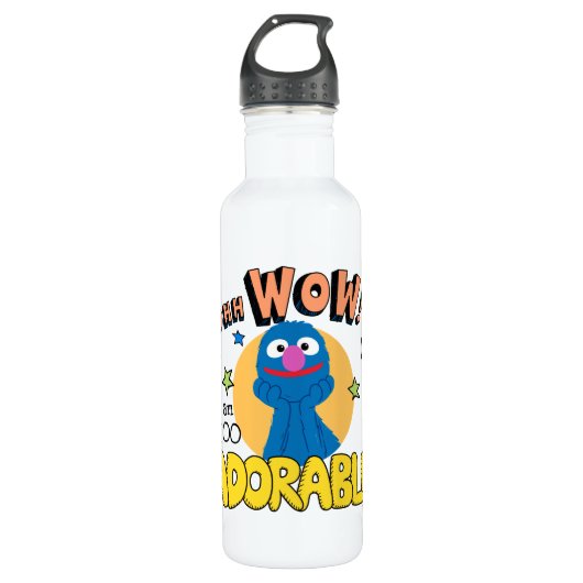 Grover | Ik ben te Schattig Waterfles (Voorkant)