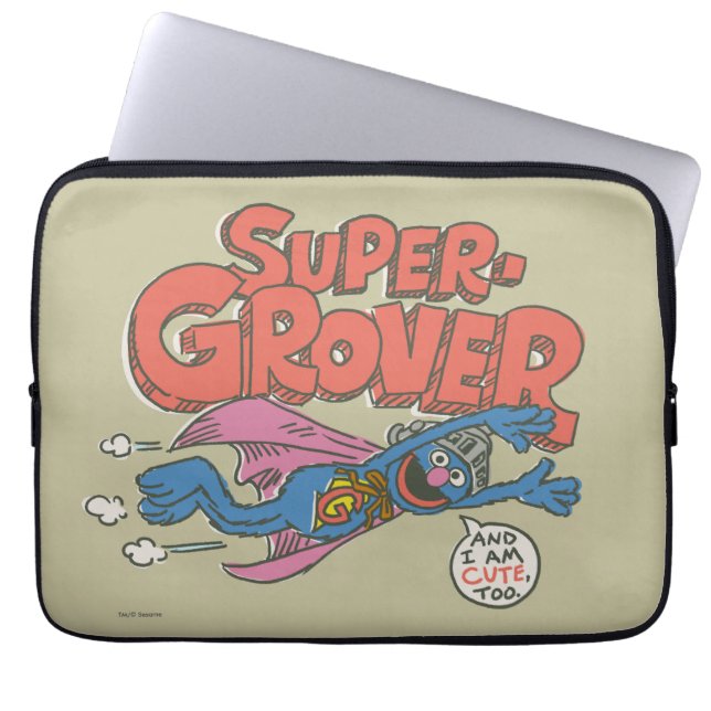 Grover  Kind 1 Laptop Sleeve (Voorkant)