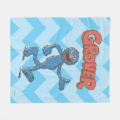 Grover  Kind 2 Fleece Deken (Voorkant (Horizontaal))