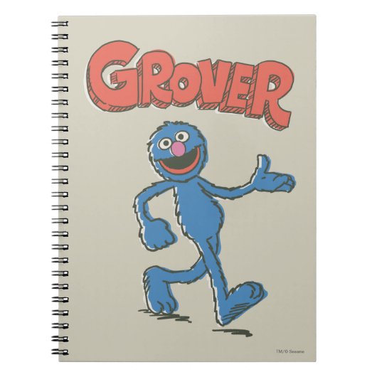 Grover  Kind 2 Notitieboek (Voorkant)