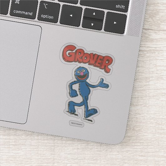 Grover  Kinder Sticker (Detail)