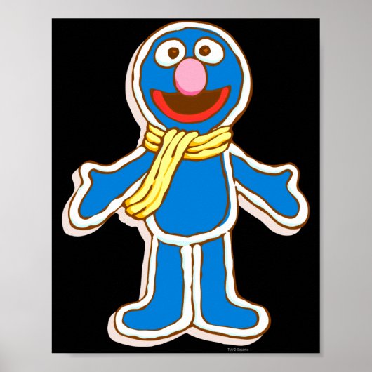Grover Reindeer Poster (Voorkant)