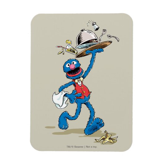  Grover the Waiter Magneet (Verticaal)
