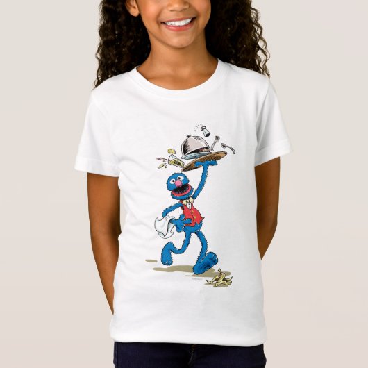 Grover the Waiter T-shirt (Voorkant)