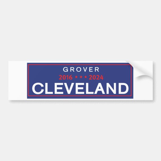 Grover vinyl bumper sticker (Voorkant)