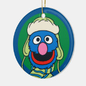 Grover Winter Hat Keramisch Ornament (Links)
