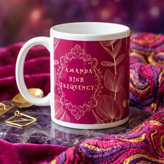 Grow At Your Own Pace Botanical High Frequency Mug