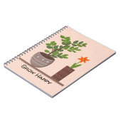 Grow Happy Plante Journal (Côté gauche)