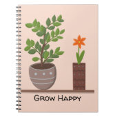 Grow Happy Plante Journal (Devant)