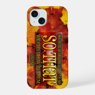 "Grow in dreams" Inspirerend Quote iPhone 15 Hoesje