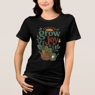 Grow Joy Tuinieren Tri-Blend Shirt