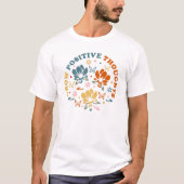Grow Positive Thoughts Gift voor Docent T-shirt (Voorkant)