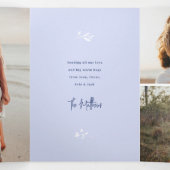 Grow samen de Aangepaste Valentijn van de Foto Drieluik Wenskaart (Binnenkant midden)