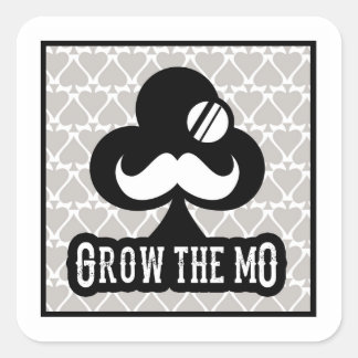 Grow The Mo - Stickers - Clubs Edition