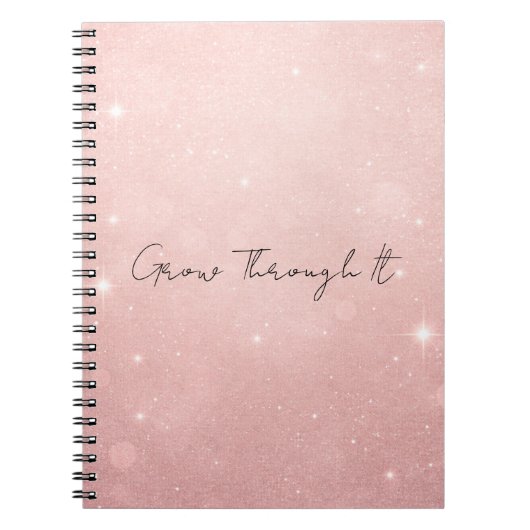 Grow Through It A Journal for Strength, Healing  (Devant)