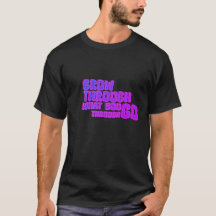 Grow Through – Minimalistische Motivatie T-shirt