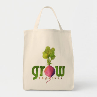 Grow Together (radijs) Tote Bag