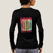 grow tree, Tri-Blend shirt (Achterkant)