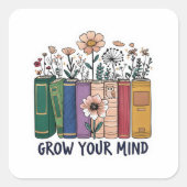 Grow Your Mind Sticker (Voorkant)