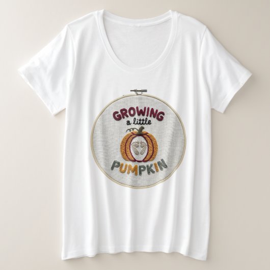 Growing a Little Pumpkin Fall Pregnancy (Design devant)