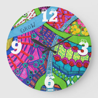 Growing season clock grote klok