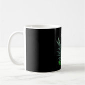 "Growing wild" koel onkruid plant ontwerp voor pri Koffiemok (Links)