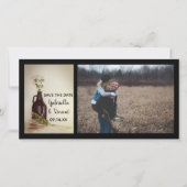 Growler Hops Daisies Brouwerij Trouwen Save the Da Date (Voorkant)