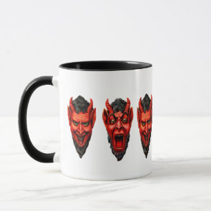 Growling Krampus Mok