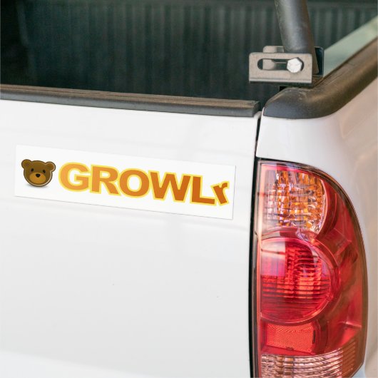 GROWLr Bumpersticker (Op Truck)