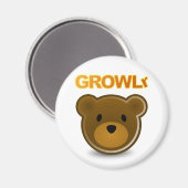 GROWLr Magnet Magneet (Voorkant / Achterkant)