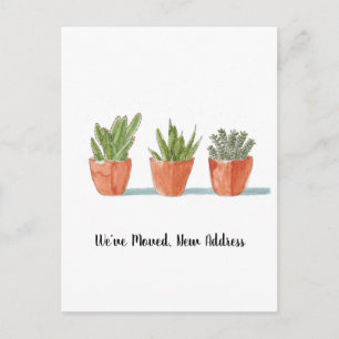 Grown We hebben een nieuw Home Announcement Briefk Briefkaart