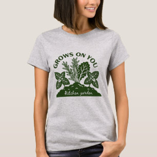 Grows On You Keukentuin Kruiden Groenery T-shirt