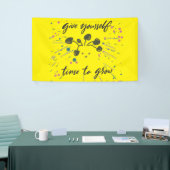 Growth Mindset Inspirerend ontwerp Spandoek (Beurs)