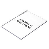 Growth Mindset Motivatie Notitieboek voor vrouwen (Linkerzijde)