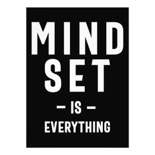 Growth Mindset Ondernemer Teacher Fitness Motiva Foto Afdruk