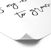 Growth Mindset Succes Affirmatie Positief Quote Poster (Hoek)